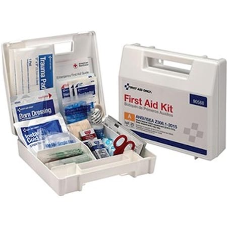 Qualitycare 25-Person Bulk Plastic First Aid Kit - 70 Piece QU3748714